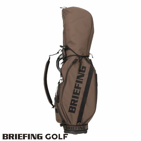 【あす楽】【送料無料！】ブリーフィング ゴルフ BRIEFING GOLF LIMITED HOLIDAY COLLECTION 限定品 自立式 カートタイプ キャディバッグ 9.5型 4分割 ダークブラウン CR-5 #03 AIR brg233d66-025