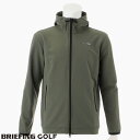 【あす楽】【送料無料！】ブリーフィング ゴルフ BRIEFING GOLF メンズ パーカー 4Wayストレッチ MENS STORM FLEECE PARKA オリーブ brg233m44-067