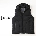 HERNO / ヘルノ メンズ ダウンベスト 2023-24秋冬新作