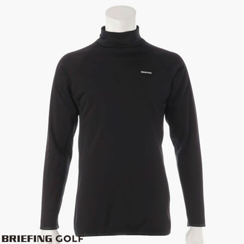 【あす楽】【送料無料！】ブリーフィング ゴルフ BRIEFING GOLF MS POLARTEC WINDBLOCK HIGH NECK ポーラテック ウィンド ロック ハイネック ブラック brg223mb0-010