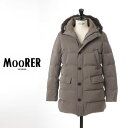 【国内正規品】【送料無料】MOORER / ムーレー ダウンジャケット メンズ N-3B型 ラクーンファー付き フーディーダウンコート BARBIERI-OS ...