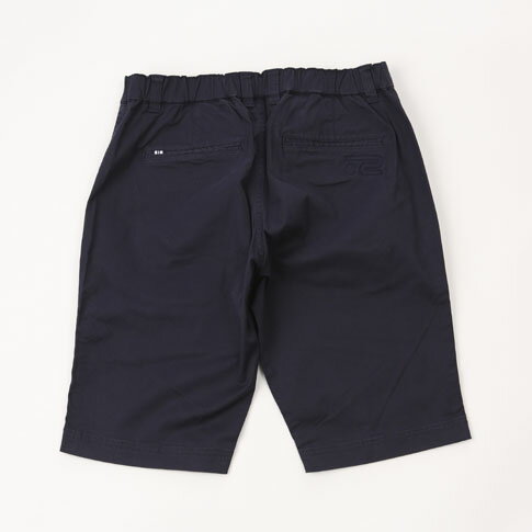 【送料無料！】ROSASEN（ロサーセン）メンズ ゴルフウェア 定番 ショートパンツ 刺繍ロゴ ストレッチパンツ ウエストゴム仕様 ネイビー 044-71342-098