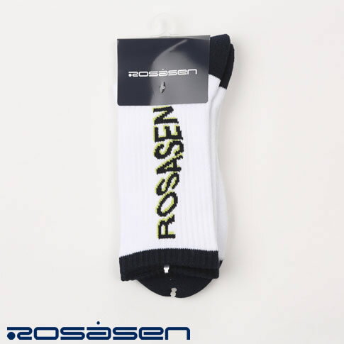 【3,000円以上ご注文で送料無料！】ROSASEN（ロサーセン）メンズ ゴルフ ソックス ROSASENロゴ入り レギュラー丈ソックス かかと・つま先部パイルクッション付 ホワイト 046-41233-005 メーカー希望小売価格はメーカー商品タグに基づいて掲載しています【3,000円以上ご注文で送料無料！】ROSASEN（ロサーセン）メンズ ゴルフ ソックス ROSASENロゴ入り レギュラー丈ソックス かかと・つま先部パイルクッション付 ホワイト 046-41233-005 ROSASEN（ロサーセン）レギュラー丈ソックス ソックスまで拘りたいオシャレ好きゴルファーの皆さんへ！ 夏場にハーフパンツと合わせて頂くとお洒落度は一気に広がります！ トータルコーディネートするならソックスも重要ですよね。 レギュラー丈でサイドのロゴと配色を効かせたお洒落なソックスで差をつけてみませんか！？ 抗菌防臭機能を持つ糸を使用し、機能にまで気を遣える男性はモテること間違いなしです！ 【オススメポイント】 ※程よいフィット感 ・足底パイルクッション ・土踏まずなどベストなフィット感を追求した履き心地です。 表記サイズ F(50) サイズ F(50) かかとから上20cm メーカー対応サイズ25-27cm 素材 綿59％ アクリル25％ ポリエステル13％ ポリウレタン3％ 機能 抗菌 防臭 ロンフレッシュ カラー ホワイト(05) グレー(13) ネイビー(98) ROSASEN＜ロサーセン＞ 南カリフォルニア生まれ。 シングルプレーヤーだった祖父の影響から、 5歳のときからゴルフを学ぶ。 大学ではファイナンスを勉強する傍ら、 プロゴルファーのアシスタントとして地元の カントリークラブで働き始める。 当時西海岸でサーフィンも楽しんでいた ロサーセンは、「地味な色のポロシャツにスラックスという、“お決まりのスタイル”ではゴルフでしか着られない。朝にサーフィンして、ビーチからそのままゴルフ(Surf&Turf」へ 行けるようなウェアが欲しい。」と考えるようになる。 1999年、ロサンゼルス・メルローズにてRosasenを創設する。 「トラッド」と「カジュアル」という相反する要素を融合することで、ゴルフをしているときでも快適で、プレー後にアウターを脱いでタウンに出かけても違和感がない、オリジナルの世界観を展開。常に新しいモノを探し求める 若者層に瞬く間に受け入れられた。 ▼下の画像にマウスを置くと切り替わります ブランド ROSASEN＜ロサーセン＞ カラー ホワイト 素材 綿59％ アクリル25％ ポリエステル13％ ポリウレタン3％ サイズ F（50）かかとから上20cm 約25〜27cm 機能 足底パイルクッション付