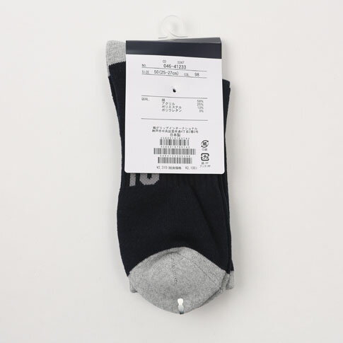 【3,000円以上ご注文で送料無料！】ROSASEN（ロサーセン）メンズ ゴルフ ソックス ROSASENロゴ入り レギュラー丈ソックス かかと・つま先部パイルクッション付 ネイビー 046-41233-098