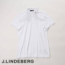【送料無料!】 J.LINDEBERG GOLF(ジェイリンドバーグ ゴルフ)背面 JLブリッジ バックブリッジポロシャツ KV POLO 4WAYストレッチ UVカット ホワイト 071-23242-104(4)