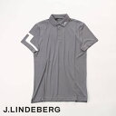 【クリアランスセール】【CLEARANCE】【送料無料!】J.LINDEBERG GOLF(ジェイリンドバーグ ゴルフ) 右袖JLブリッジ プリント ポロシャツ...