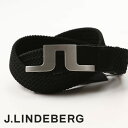 【送料無料!】J.LINDEBERG GOLF ジェイリンドバーグ ゴルフ JLブリッジバックル メッシュベルト BERRY ELASTIC BELT ブラック...