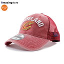 ニューエラ 9TWENTY メッシュキャップ クリーブランド キャバリアーズ NBA RUGGED-TEAM TRUCKER MESH CAP BURGUNDY...