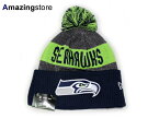 【全25種類以上】NEW ERA SEATTLE SEAHAWKS 【2016 NFL STADIUM SPORT KNIT BEANIE/NAVY-LIME-GREY】 ニューエラ シアトル シーホークス ニット帽 ビーニー [帽子 ヘッドギア ニューエラキャップ new eraキャップ 17_1_3 17_1_20]