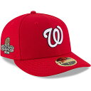 Amazingstore㤨ֵĻ˾ɥ꡼Ƶǰǥ ˥塼 亮ȥ ʥʥ륺 59FIFTY MLB 2019 LC WORLD SERIES GAME CHAMPIONS LOW-CROWN FITTED CAP LP/RED NEW ERA WASHINGTON NATIONALS å [19_11_5NAT 19_12_1]פβǤʤ10,780ߤˤʤޤ