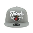 ニューエラ 9FIFTY マイアミ ヒートMIAMI HEAT スナップバックキャップ 20_9_NBA FINALS ロッカールーム