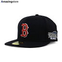 ニューエラ キャップ 59FIFTY ボストン レッドソックス MLB 2004 WORLD SERIES GAME FITTED CAP NAVY NEW ERA BOSTON RED SOX 帽子 メンズ レディース 男女兼用 ネイビー /NAVY BIG_SIZE COLOR_BOTTOM 24_1RE_1_25