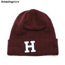 【男女兼用 あす楽】ニューエラ ニット ビーニー ハーバード クリムゾン 【NCAA GALE CUFFED KNIT BEANIE/CRIMSON】 NEW ERA HARVARD CRIMSON クリムゾン /BUR 23_1RE_0120