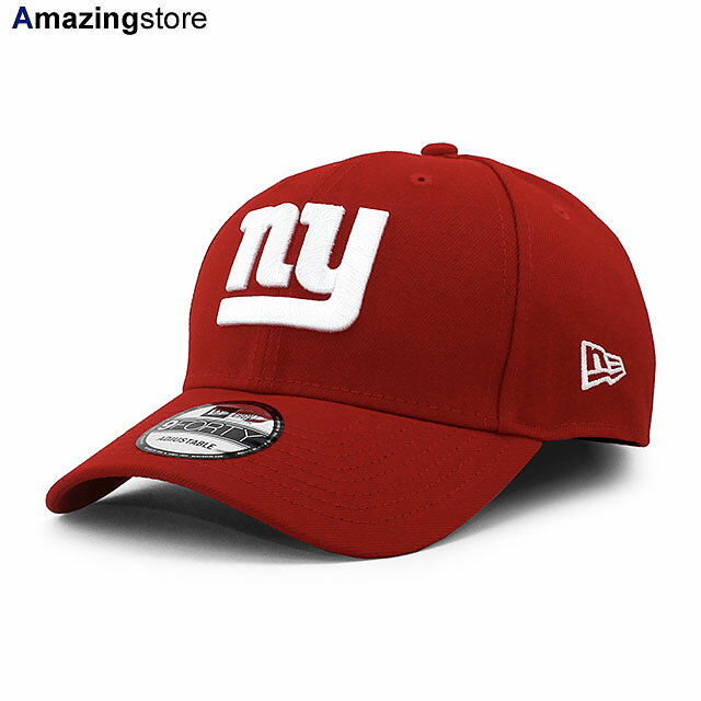 ニューエラ キャップ 9FORTY ニューヨーク ジャイアンツ NFL THE LEAGUE ADJUSTABLE CAP RED NEW ERA NEW YORK GIANTS 帽子 メンズ レディース 男女兼用 レッド /RED 23_10RE_10_30