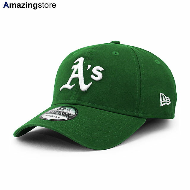 男女兼用 あす楽 ニューエラ キャップ 9TWENTY ストラップバック オークランド アスレチックス MLB ALTERNATE CORE CLASSIC STRAPBACK CAP GREEN NEW ERA OAKLAND ATHLETICS グリーン /GRN 23_4RE_ 23_5RE_0519