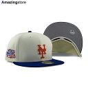 j[G Lbv 59FIFTY j[[N bc MLB 1986 WORLD SERIES GREY BOTTOM FITTED CAP CREAM BLUE NEW ERA NEW YORK METS Xq Y fB[X jp N[ u[ /CREAM COLOR_BOTTOM [hV[Y 23_10RE_10_31