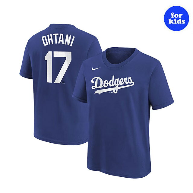 大谷翔平モデル 海外取寄 NIKE ナイキ 子供用 Tシャツ ロサンゼルス ドジャース MLB YOUTH NAME NUMBER T-SHIRT ROYAL BLUE NIKE LOS ANGELES DODGERS 23_12_MLB