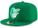 NEW ERA BALTIMORE ORIOLES  ニューエラ ボルチモア オリオールズ 59FIFTY フィッテッド キャップ FITTED CAP セント・パトリックス・デー 