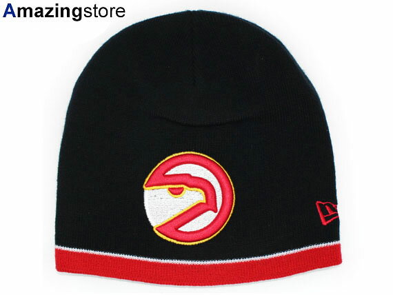 ニューエラ ニット帽 メンズ NEW ERA ATLANTA HAWKS 【OLD SCHOOL TOQUE/BLK】 ニューエラ アトランタ ホークス ニット帽 ビーニー [帽子 ヘッドギア ニューエラキャップ new eraキャップ 16_3_4 16_3_5 16_3RE]