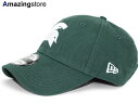 男女兼用 ニューエラ キャップ 9TWENTY ストラップバック ミシガンステイト スパルタンズ NCAA CORE CLASSIC STRAPBACK CAP DARK GREEN NEW ERA MICHIGAN STATE SPARTANS a60235134 帽子 グリーン /GRN 23_9RE_0914