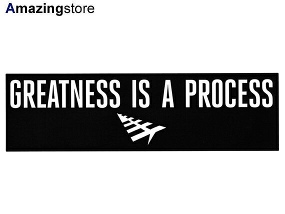 ロックネイション 【GREATNESS IS A PROCESS STICKER/BLK】 ROC NATION [for3000 19_12RE]