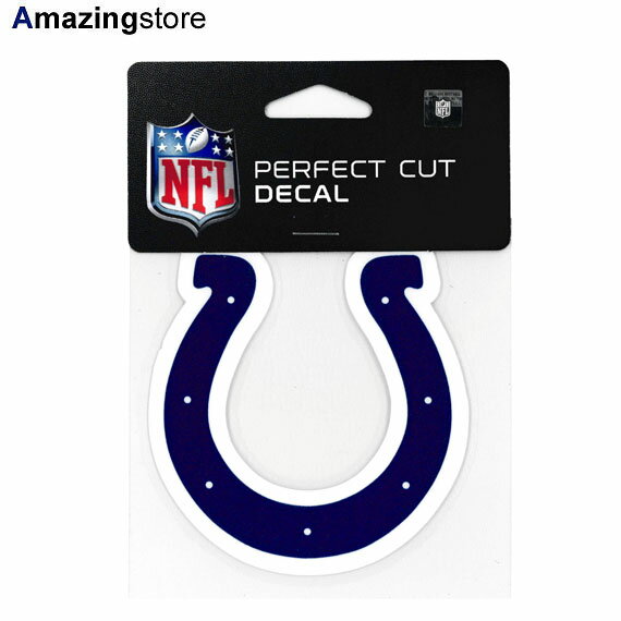 ウィンクラフト ステッカー インディアナポリス コルツ 【INDIANAPOLIS COLTS NFL PERFECT CUT DECAL】..