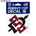 ウィンクラフト サンディエゴステイツ アズテックス ステッカー 【SAN DIEGO STATE AZTECS SDSU NCAA PERFECT CUT DECAL】 WINCRAFT for3000 19_12_2ACC 19_12_3