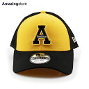 ニューエラ キャップ 9FORTY アパラチア ステイト マウンテニアーズ NCAA THE LEAGUE ADJUSTABLE CAP GOLD-BLACK NEW ERA APPALACHIAN STATE MOUNTAINEERS