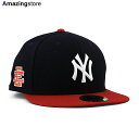 ニューエラ 59FIFTY エリック エマニュエル ニューヨーク ヤンキース  NEW ERA NEW YORK YANKEES ネイビー レッド ブラーブス BRAVES 