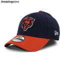 ニューエラ キャップ 39THIRTY シカゴ ベアーズ NFL BEAR HEAD TEAM CLASSIC FLEX FIT CAP NAVY ORANGE NEW ERA CHICAGO BEARS 帽子 メンズ レディース 男女兼用 ネイビー オレンジ /NAVY 24_1RE_1_23