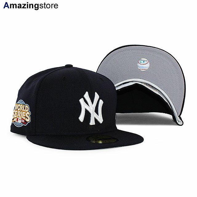 楽天Amazingstore【あす楽対応】ニューエラ 59FIFTY ニューヨーク ヤンキース 【MLB 2009 WORLD SERIES GAME FITTED CAP/NAVY】 NEW ERA NEW YORK YANKEES ネイビー [20_12_5NE 21_1_1]