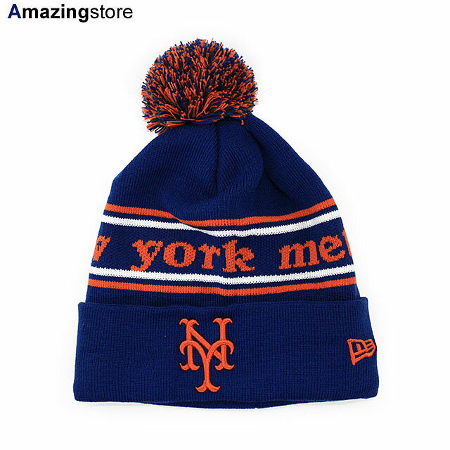 ニューエラ ニットキャップ ビーニー ニューヨーク メッツ MLB MARQUEE CUFFED KNIT BEANIE ROYAL BLUE NEW ERA NEW YORK METS 帽子 メンズ レディース 男女兼用 ロイヤルブルー /ROYAL BLUE23_12_4NE