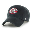 47ブランド キャップ シンシナティ レッズ MLB CLEAN UP BLACK 47BRAND CINCINNATI REDS クリーンナップ ブラック B-RGWSC07GWS-BK 帽子 メンズ レディース 男女兼用 LOW PROFILE ロープロファイル 47キャップ