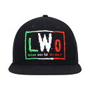 海外取寄 WWE AUTHENTIC キャップ LWO SNAPBACK CAP BLACK ブラック レッスルマニア WCW 帽子 メンズ レディース 男女兼...
