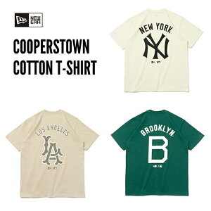 ڤ ˽ѡۥ˥塼 T COOPERSTOWN COTTON T-SHIRT NEW ERA YANKEES ANGELS DODGERS [23_3_9NE]