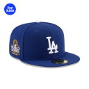 2024 ワールドシリーズモデル 子供用 ニューエラ キャップ 59FIFTY ロサンゼルス ドジャース YOUTH MLB WORLD SERIES SIDE...