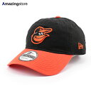 ニューエラ キャップ 9TWENTY ストラップバック ボルチモア オリオールズ MLB CORE CLASSIC ROAD CAP BLACK OR...