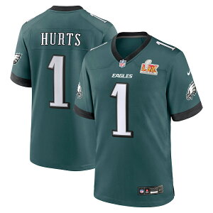 第59回スーパーボウル進出記念 海外取寄 ナイキ ジェイレン ハーツ フィラデルフィア イーグルス NFL SUPER BOWL LIX GAME JERSEY NIKE JALEN HURTS PHILADELPHIA EAGLES SBLVIII 25_2