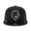 ニューエラ 59FIFTY ボルチモア レイブンズ 【2021 NFL SIDELINE/BLACK】 NEW ERA BALTIMORE [/BLK 21_10_2NE21_10_3]