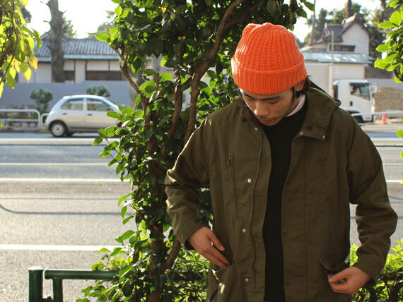 半額！COLUMBIA KNIT 【SOLID COTTON KNIT/RED】