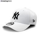 ニューエラ キャップ 9FORTY ニューヨーク ヤンキース MLB CUSTOM-COLOR ADJUSTABLE CAP WHITE NEW ERA NEW YORK YANKEES 13562119 帽子 メンズ レディース 男女兼用 ホワイト /WHT 24_1RE_1_23