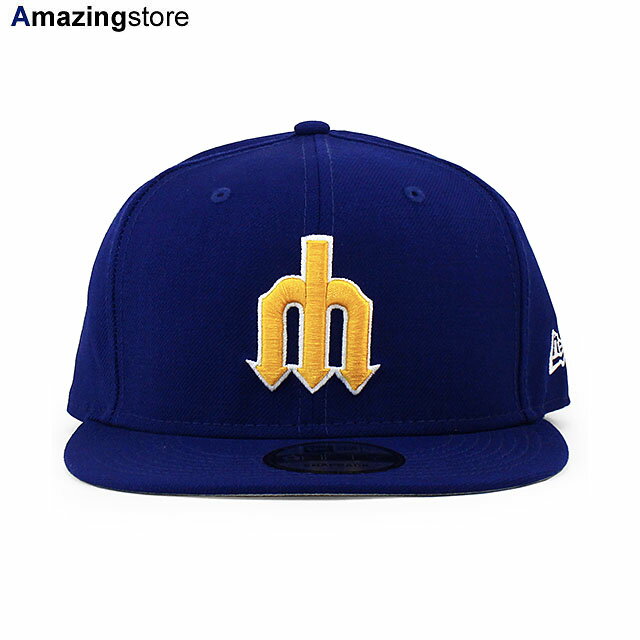 ニューエラ 9FIFTY スナップバック キャップ シアトル マリナーズ 【MLB 1977-80 COOPERSTOWN REPLICA SNAPBACK CAP/RYL BLUE】 NEW ERA SEATTLE MARINERS ブルー [23_2RE_0215]