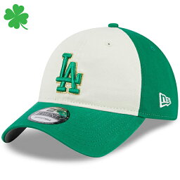 ニューエラ キャップ 海外取寄 9TWENTY ロサンゼルス ドジャース 2024 MLB St. PATRICK'S DAY STRAPBACK CAP WHITE-GREEN NEW ERA LOS ANGELES DODGERS 帽子