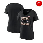 海外取寄 女性用 Tシャツ テキサス ロングホーンズ 2024 BIG 12WOMEN'S BASKETBALL CONFERENCE TOURNAMENT CHAMPIONS THREE POINTER V-NECK T-SHIRT BLACK FANATICS BRANDED TEXAS LONGHORNS NCAA