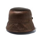 ニューエラ セーラーブリム バケットハット SOFTNESS OF THE DIRECTED BY KEIKO HITOTSUYAMA SAILOR BRIM BUCKET-01 HAT BROWN NEW ERA 24_3_NEJP