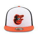 ニューエラ キャップ 59FIFTY ボルチモア オリオールズ MLB ON-FIELD AUTHENTIC HOME FITTED CAP WHITE-BLA...