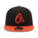 ニューエラ キャップ 59FIFTY ボルチモア オリオールズ MLB ON-FIELD AUTHENTIC ALTERNATE FITTED CAP BLAC...