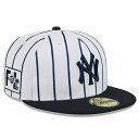 ニューエラ キャップ 海外取寄 59FIFTY ニューヨーク ヤンキース 2025 MLB SPRING TRAINING BP FITTED CAP WHIT...