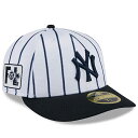 ニューエラ キャップ 海外取寄 LP59FIFTY ニューヨーク ヤンキース 2025 MLB SPRING TRAINING BP FITTED CAP WH...