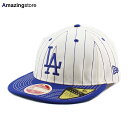 ニューエラ キャップ RC 59FIFTY ロサンゼルス ドジャース MLB HERITAGE COLLECTION PINSTRIPE RETRO CROWN...